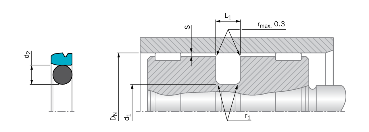 Stepseal® 2A - Incluye junta tórica