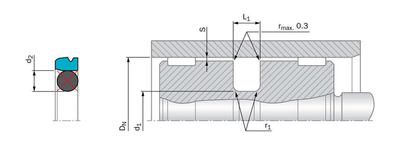 Stepseal® 2A - Sans joint torique