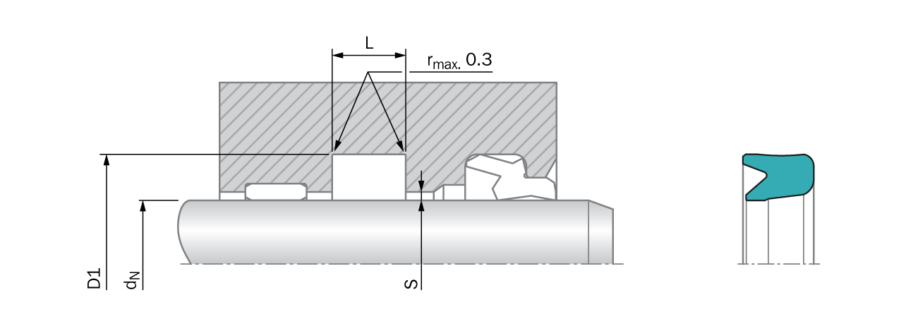 Zurcon®  U-Cup RU9
