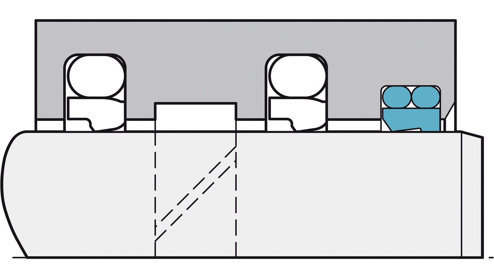 Turcon® Excluder® F - Incl. O-Ring